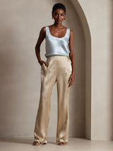 [أزرق فاتح] SilkSilky-SA Sleeveless كامي 005