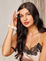 [البيج الفاتح] SilkSilky-SA ربطات شعر 002