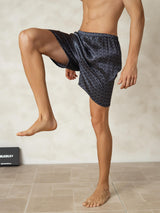 [جنكو كحلي] SilkSilky-SA Mens Sleep Bottoms 004