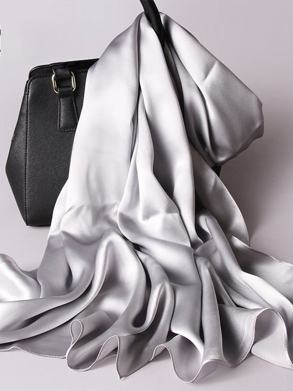 [رمادي فاتح] SilkSilky-SA وشاح 002