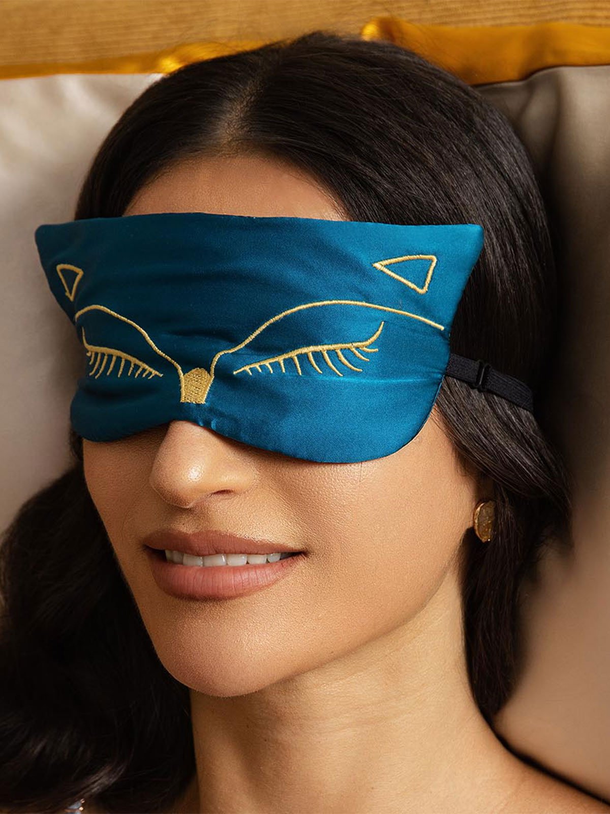 [المياهالخضراء] SilkSilky-SA الحرير الخالص Eye Mask 003