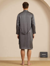 [الجنكة السوداء] SilkSilky-SA Long Sleeve بيجامة رجالية 002