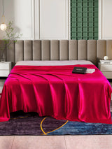 [خمر] SilkSilky-SA 25Momme غطاء السرير 002
