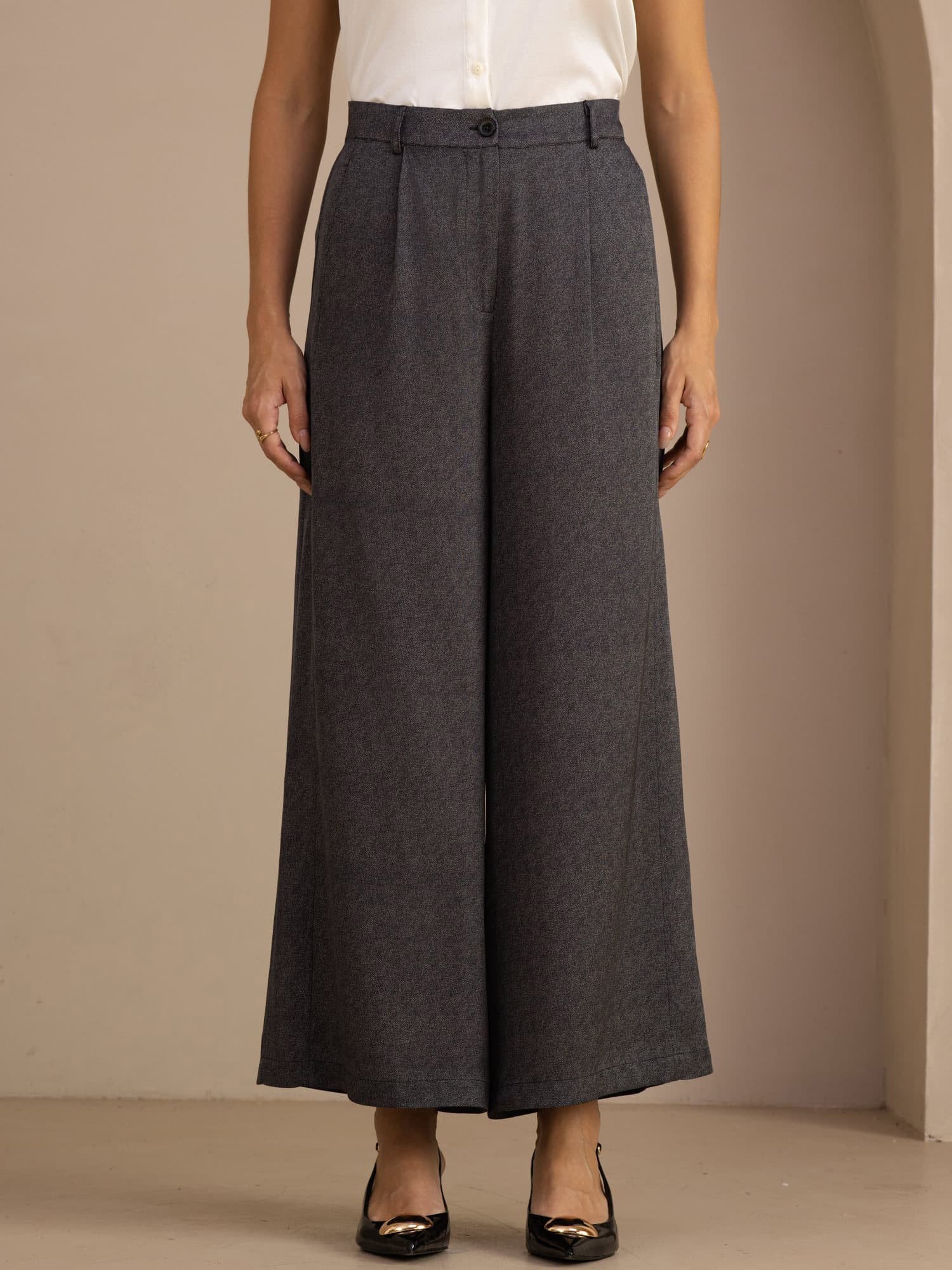 [أسود] SilkSilky-SA Womens Pants 002