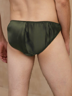 [أخضر] SilkSilky-SA Mens Underwear 002