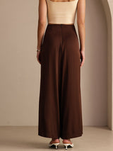 [قهوة] SilkSilky-SA Womens Pants 002
