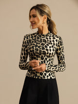 [فهد] SilkSilky-SA Long Sleeve تي شيرت نسائية 004