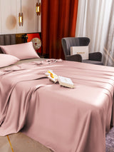 [بشرة الخوخ] SilkSilky-SA 19Momme مجموعة الفراش 005