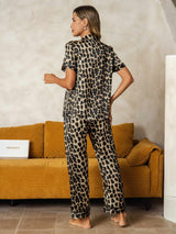 [فهد] SilkSilky-SA الحرير الخالص Womens Pajamas 002