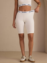 [أبيض] SilkSilky-SA Womens Shorts 004