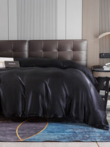 [أسود] SilkSilky-SA 22Momme Duvet Covers 001