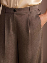 [قهوة] SilkSilky-SA Womens Pants 004