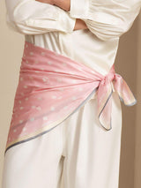 [لونالقرنفل] SilkSilky-SA Scarf 004