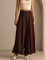 [قهوة] SilkSilky-SA Womens Pants 001