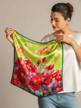 [P099] SilkSilky-SA الحرير الخالص Scarf 003,