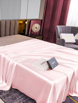 [لون القرنفل] SilkSilky-SA 22Momme غطاء السرير 003