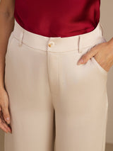 [اللون البيج] SilkSilky-SA Womens Pants 004