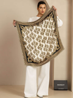 [P109] SilkSilky-SA Pure Silk Scarf 004