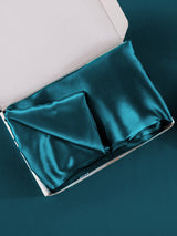 [المياه الخضراء] SilkSilky-SA 22Momme الحرير الخالص Pillowcase 005