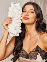 [أبيض] SilkSilky-SA ربطات شعر 002