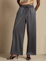 [الرماديالداكن] SilkSilky-SA 19Momme Womens Pants 003