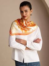 [بالون أصفر] SilkSilky-SA Scarf 002