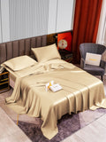 SilkSilky-SA-22Momme-الحرير-الخالص-Bedding-Set-اللون-البيج-002