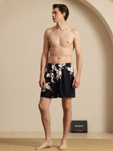 [أسود] SilkSilky-SA Mens Sleep Bottoms 006
