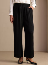 [أسود] SilkSilky-SA Womens Pants 001