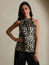 [فهد] SilkSilky-SA 19Momme الحرير Womens T-Shirt 003,