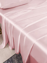 [لون القرنفل] SilkSilky-SA 19Momme Pure Silk Bedding Set 003