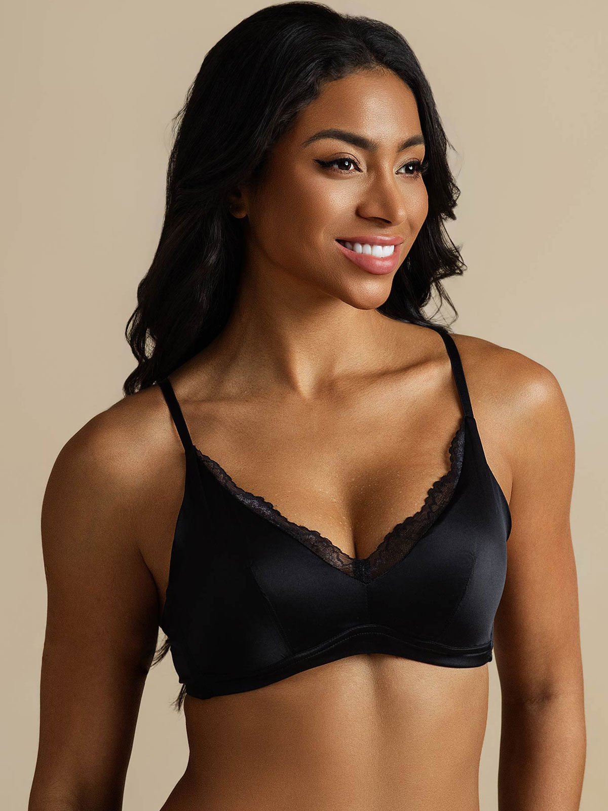 [أسود] SilkSilky-SA حمالة صدر 001