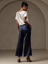 [رمادي فاتح] SilkSilky-SA Short Sleeve Boat Neck تي شيرت نسائية 007