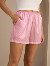 [مقلم دقيق وردي] SilkSilky-SA Womens Shorts 004