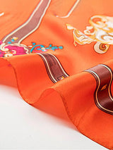 [P081] SilkSilky-SA الحرير الخالص Scarf 003