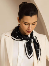 [P105] SilkSilky-SA Pure Silk Scarf 003