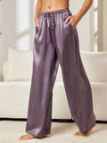 SilkSilky-SA-الحرير-الخالص-Womens-Pants-رمادي-أرجواني-001