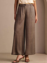 [قهوة] SilkSilky-SA Womens Pants 003