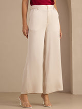 [اللون البيج] SilkSilky-SA Womens Pants 003