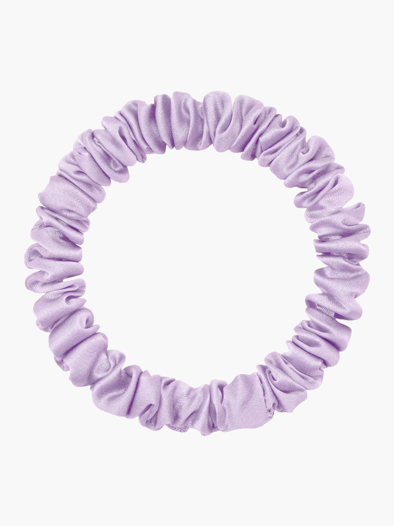 SilkSilky-SA-19Momme-الحرير-الخالص-Scrunchie-لافندر-004