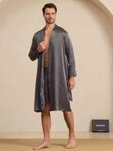 [الجنكة السوداء] SilkSilky-SA Long Sleeve بيجامة رجالية 005