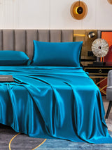 [المياه الخضراء] SilkSilky-SA 19Momme Pure Silk Bedding Set 006