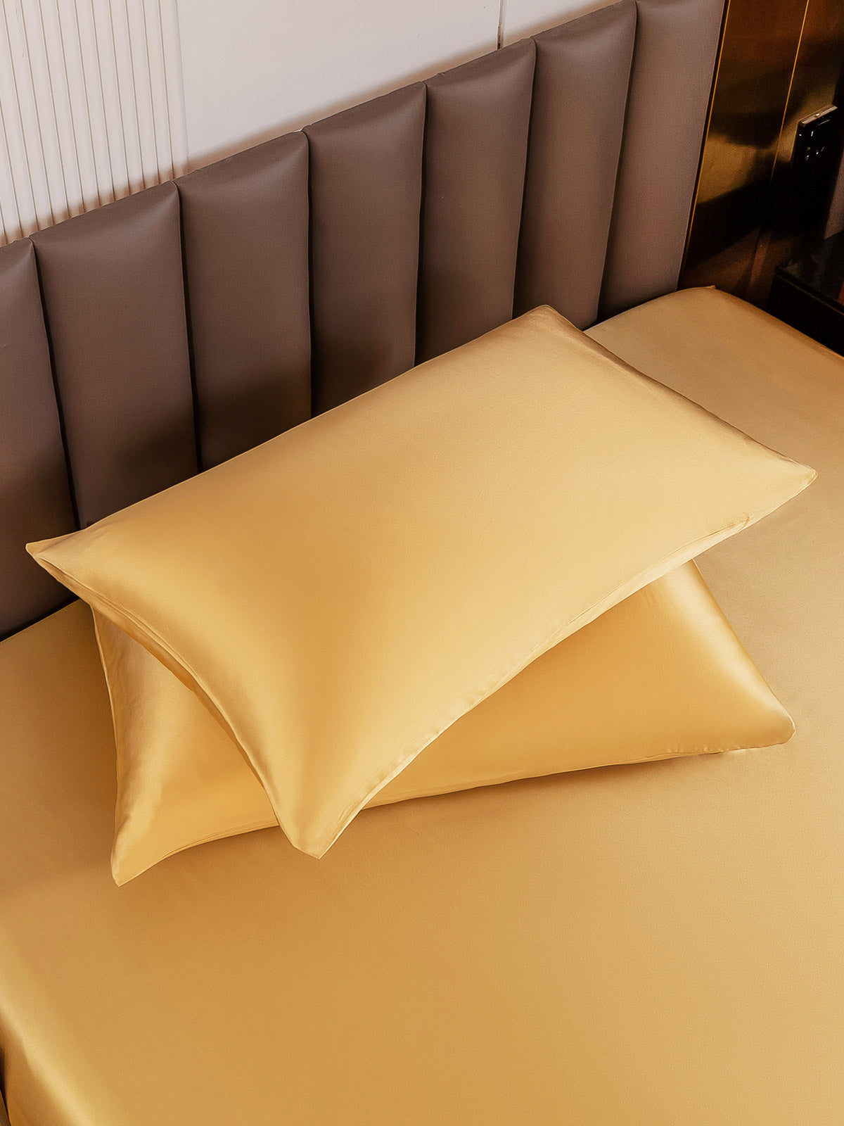 [شامبانيا] SilkSilky-SA 22Momme الحرير الخالص Pillowcase 004