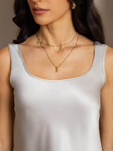 [فضة] SilkSilky-SA Sleeveless كامي 004