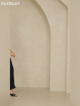 SilkSilky-SA 19Momme الحرير Womens Pants-video-001