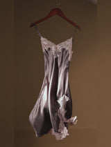 SilkSilky-SA Sleeveless V Neck باس النوم video 001