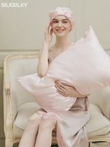 SilkSilky-SA 22Momme الحرير الخالص Pillowcase-video-001