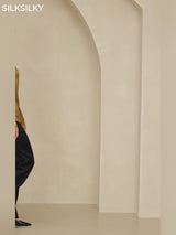SilkSilky-SA Long Sleeve Boat Neck بلوزة video 001