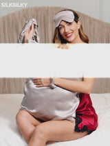 SilkSilky-SA 19Momme الحرير الخالص Pillowcase Set-video-001