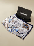 SilkSilky-SA-الحرير-الخالص-Scarf-أزرق-001